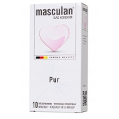 Супертонкие презервативы Masculan Pur - 10 шт. - Masculan - купить с доставкой в Люберцах