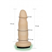 Телесная насадка Harness - 13,3 см. - LOVETOY (А-Полимер) - купить с доставкой в Люберцах