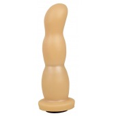 Телесная рельефная насадка Harness - 14,2 см. - LOVETOY (А-Полимер) - купить с доставкой в Люберцах