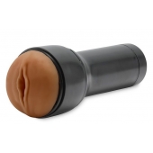 Коричневый мастурбатор-вагина Feel Stroker - Kiiroo - в Люберцах купить с доставкой