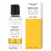Смазка на силиконовой основе Mixgliss Sun - 50 мл. - Mixgliss - купить с доставкой в Люберцах
