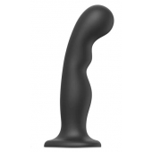Черная насадка Strap-On-Me Dildo Plug P G size XXL - Strap-on-me - купить с доставкой в Люберцах