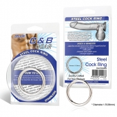 Стальное эрекционное кольцо STEEL COCK RING - 4.5 см. - BlueLine - в Люберцах купить с доставкой
