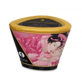 Массажная свеча Rose Petals с ароматом розы - 170 мл. - Shunga - купить с доставкой в Люберцах