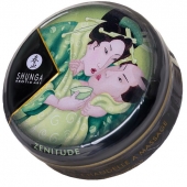 Массажная свеча Exotic Green Tea с ароматом зелёного чая - 30 мл. - Shunga - купить с доставкой в Люберцах