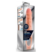 Телесная насадка на пенис 9 Inch Cock Sheath Extender - 22,2 см. - Blush Novelties - в Люберцах купить с доставкой
