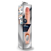 Телесная насадка на пенис 10 Inch Cock Sheath Extender - 25 см. - Blush Novelties - в Люберцах купить с доставкой