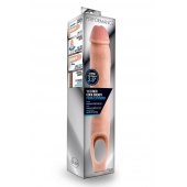Телесная насадка на пенис 11.5 Inch Cock Sheath Penis Extender - 29,2 см. - Blush Novelties - в Люберцах купить с доставкой