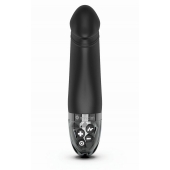 Черный вибратор с электростимуляцией Real Deal Neal - 16,5 см. - MyStim - купить с доставкой в Люберцах