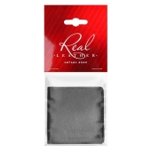 Черный кожаный кондомхолдер Notabu - Notabu - купить с доставкой в Люберцах