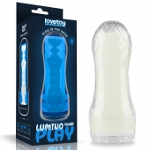 Светящийся в темноте мастурбатор Lumino Play Masturbator Pocketed - Lovetoy - в Люберцах купить с доставкой