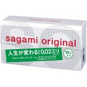 Ультратонкие презервативы Sagami Original 0.02 - 10 шт. - Sagami - купить с доставкой в Люберцах