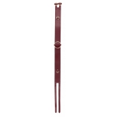 Бордовый ремень Halo Waist Belt - размер L-XL - Shots Media BV - купить с доставкой в Люберцах