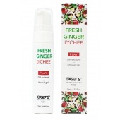 Возбуждающий гель Fresh Ginger Lychee Arousal Gel - 15 мл. - Exsens - купить с доставкой в Люберцах
