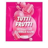 Пробник гель-смазки Tutti-frutti со вкусом бабл-гам - 4 гр. - Биоритм - купить с доставкой в Люберцах
