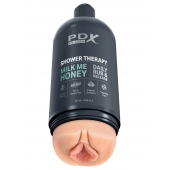 Телесный мастурбатор-вагина Shower Therapy Milk Me Honey - Pipedream - в Люберцах купить с доставкой