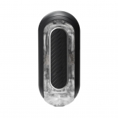 Черный мастурбатор Tenga Flip Zero Gravity с вибрацией - Tenga - в Люберцах купить с доставкой