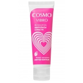Возбуждающий гель на водно-силиконовой основе Cosmo Vibro с ароматом земляники - 50 гр. - Биоритм - купить с доставкой в Люберцах