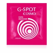Стимулирующий интимный крем для женщин Cosmo G-spot - 2 гр. - Биоритм - купить с доставкой в Люберцах