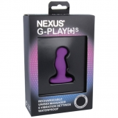 Фиолетовая вибровтулка Nexus G-Play+ S - Nexus Range - в Люберцах купить с доставкой
