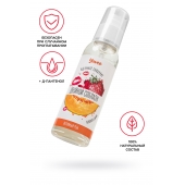 Съедобная гель-смазка Yovee «Двойной соблазн» с Д-пантенолом и вкусом клубники и дыни - 100 мл. - ToyFa - купить с доставкой в Люберцах