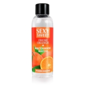 Массажное масло Sexy Sweet Fresh Orange с ароматом апельсина и феромонами - 75 мл. - Биоритм - купить с доставкой в Люберцах