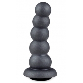 Серая насадка-ёлочка PLATINUM 4,5’’ - 12,5 см. - LOVETOY (А-Полимер) - купить с доставкой в Люберцах