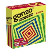 Микс-набор из 30 презервативов Ganzo Mixed - Ganzo - купить с доставкой в Люберцах