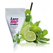 Съедобное согревающее массажное масло Love Me Tender Mojito с ароматом мохито - 10 мл. - Love to Love - купить с доставкой в Люберцах