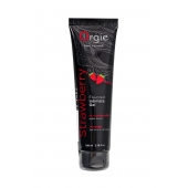 Интимный гель на водной основе Lube Tube Strawberry с клубничным вкусом - 100 мл. - ORGIE - купить с доставкой в Люберцах