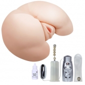 Вибрирующий мастурбатор-попка с ротацией и пультом управления - Baile - в Люберцах купить с доставкой