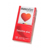Презервативы Masculan Sensitive plus - 10 шт. - Masculan - купить с доставкой в Люберцах