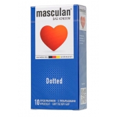 Презервативы с пупырышками Masculan Dotted - 10 шт. - Masculan - купить с доставкой в Люберцах