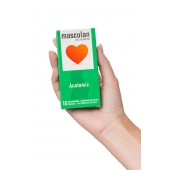 Презервативы анатомической формы Masculan Anatomic - 10 шт. - Masculan - купить с доставкой в Люберцах