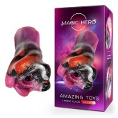 Разноцветный фантазийный мастурбатор - Bior toys - в Люберцах купить с доставкой