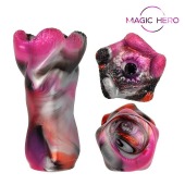 Разноцветный фантазийный мастурбатор - Bior toys - в Люберцах купить с доставкой