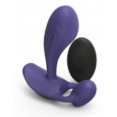 Темно-синий вибромассажер Witty P G Vibrator with Remote Control - Love to Love - в Люберцах купить с доставкой