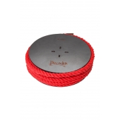 Красная веревка для шибари на катушке - 10 м. - Pecado - купить с доставкой в Люберцах