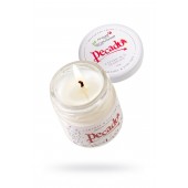 Массажная свеча Caramel   Popcorn - 35 мл. - Pecado - купить с доставкой в Люберцах