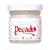 Массажная свеча Caramel   Popcorn - 35 мл. - Pecado - купить с доставкой в Люберцах