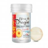 Интимный гель Esferas do Dragao Hot Ball с охлаждающе-разогревающим эффектом (2 шарика по 3 гр.) - HotFlowers - купить с доставкой в Люберцах