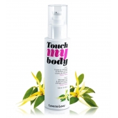 Силиконовый лубрикант 2-в-1 Touch My Body с ароматом иланг-иланга - 100 мл. - Love to Love - купить с доставкой в Люберцах