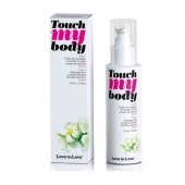 Силиконовый лубрикант 2-в-1 Touch My Body с ароматом моной - 100 мл. - Love to Love - купить с доставкой в Люберцах