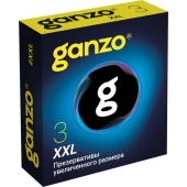 Презервативы увеличенного размера Ganzo XXL - 3 шт. - Ganzo - купить с доставкой в Люберцах