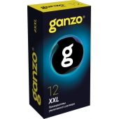 Презервативы увеличенного размера Ganzo XXL - 12 шт. - Ganzo - купить с доставкой в Люберцах