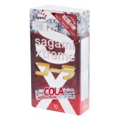 Ароматизированные презервативы Sagami Xtreme COLA - 10 шт. - Sagami - купить с доставкой в Люберцах