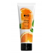 Лубрикант на водной основе OYO Aroma Gel Orange с ароматом апельсина - 75 мл. - OYO - купить с доставкой в Люберцах