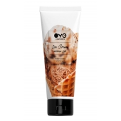 Лубрикант на водной основе OYO Aroma Gel Ice Cream с ароматом пломбира - 75 мл. - OYO - купить с доставкой в Люберцах