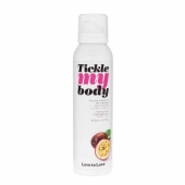 Массажная хрустящая пенка Tickle my body с ароматом маракуйи - 150 мл. - Love to Love - купить с доставкой в Люберцах