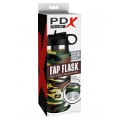 Мастурбатор в камуфляжной колбе Fap Flask - Pipedream - в Люберцах купить с доставкой